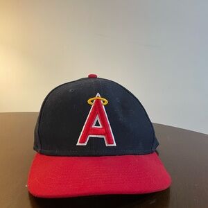 MLB Los Angeles Angels Cap in Navy, Red and Yellow